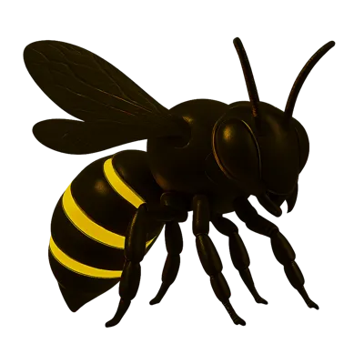 Necter's bee mascot